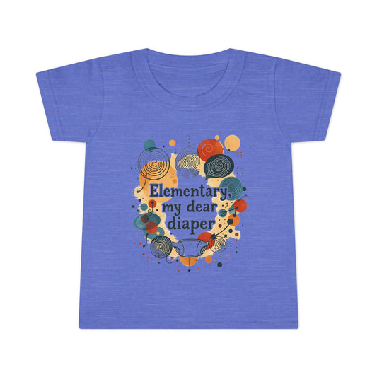 Elementary, My Dear Diaper Toddler Tee