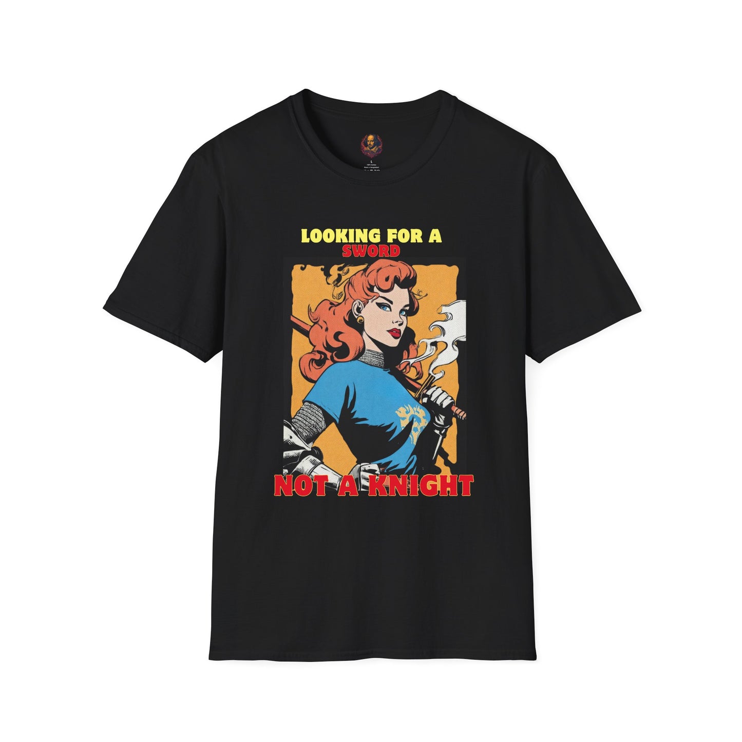 Looking for a Sword not a Knight Unisex Tee