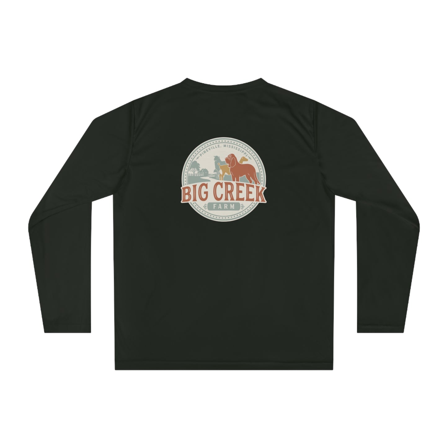 Big Creek Farm Unisex Performance Long Sleeve Shirt