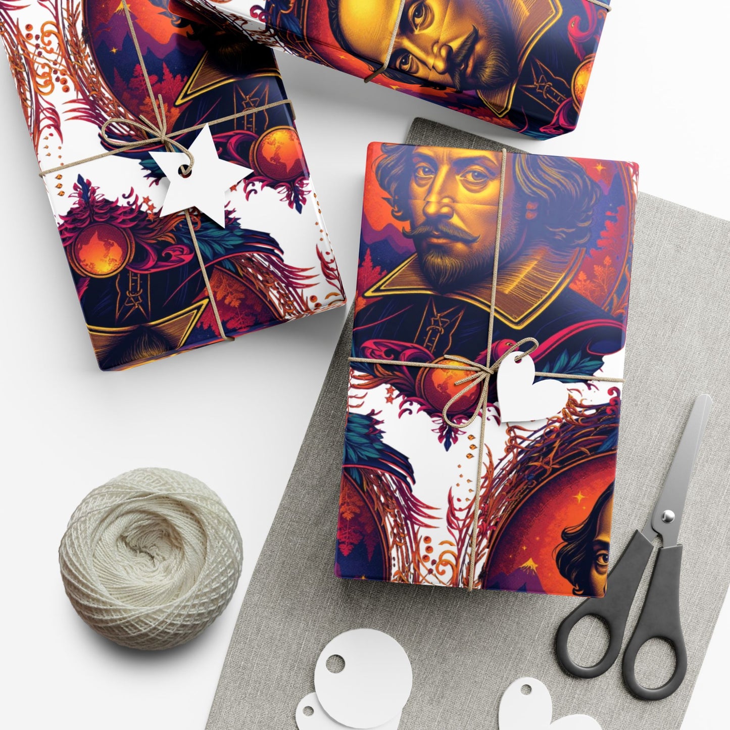Shakespeare Gift Wrap Paper