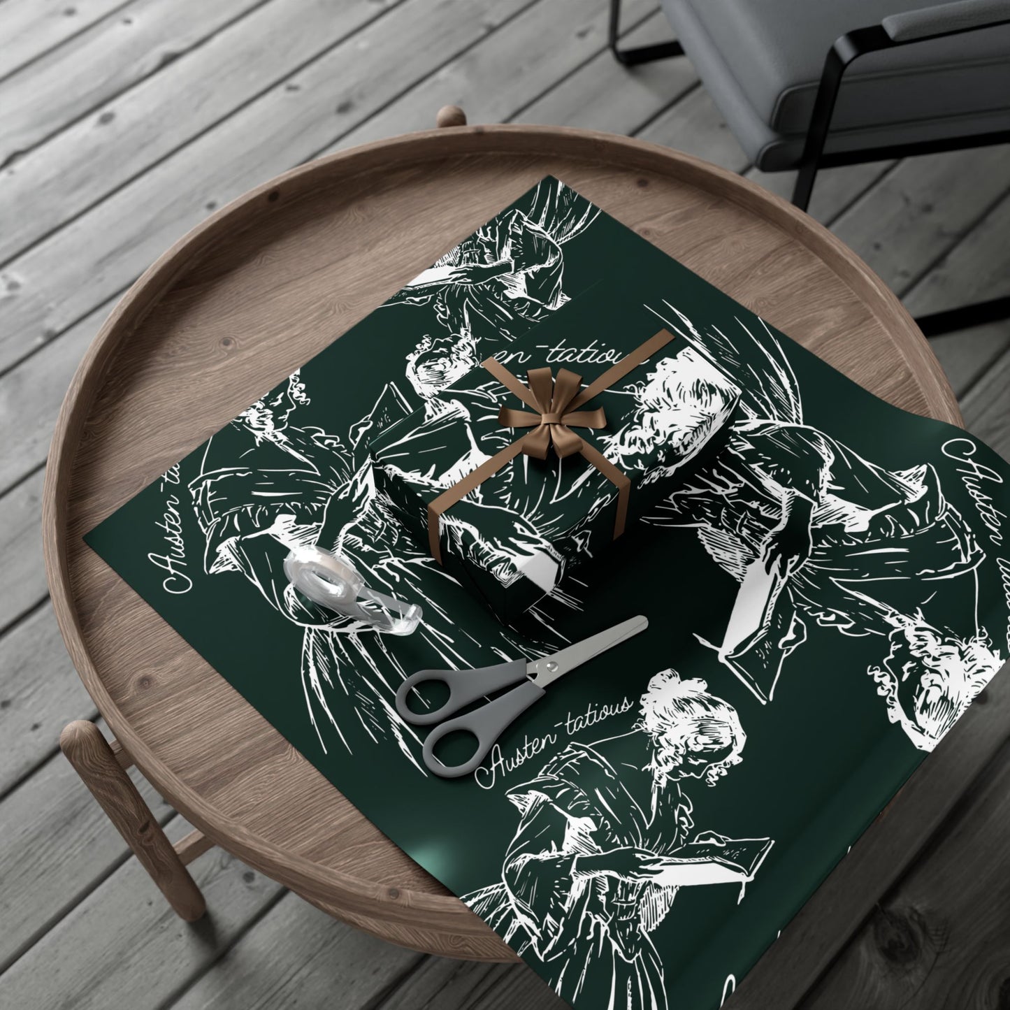 Austen-tatious Gift Wrap Paper