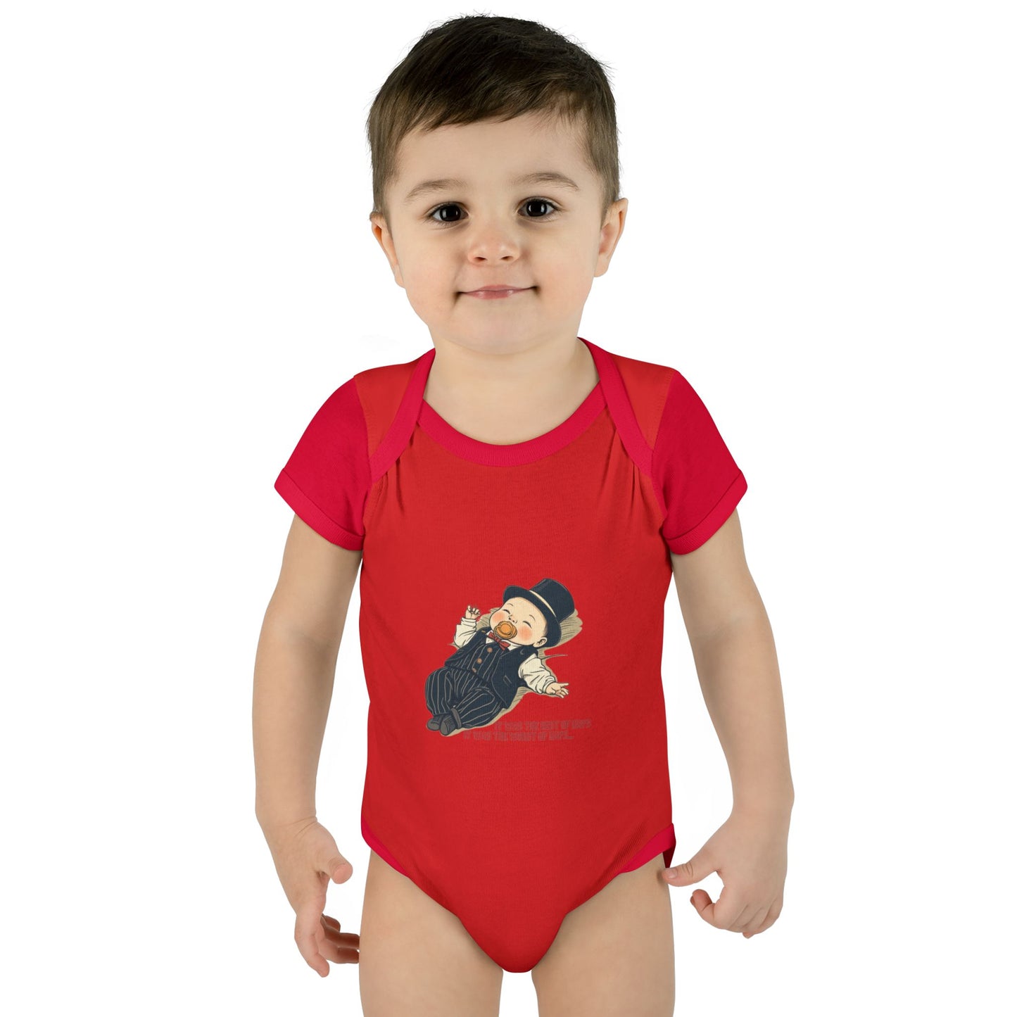 Little Dickens Words Infant Onesie