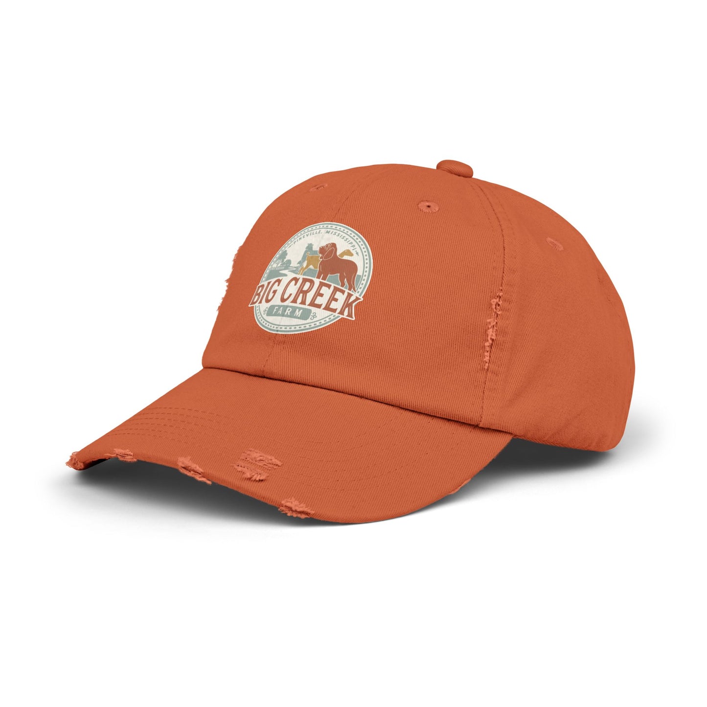 Big Creek Farm Unisex Distressed Cap