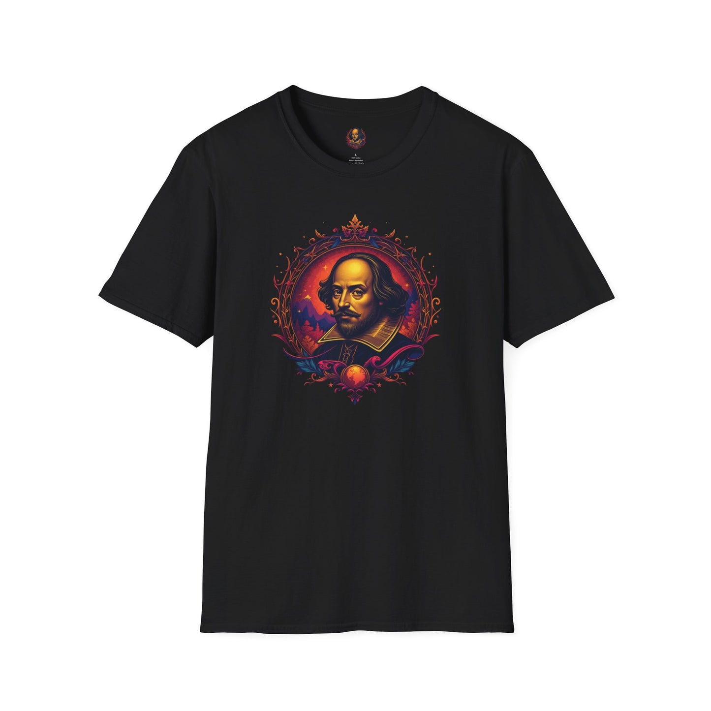 Shakespeare Bust Unisex Tee