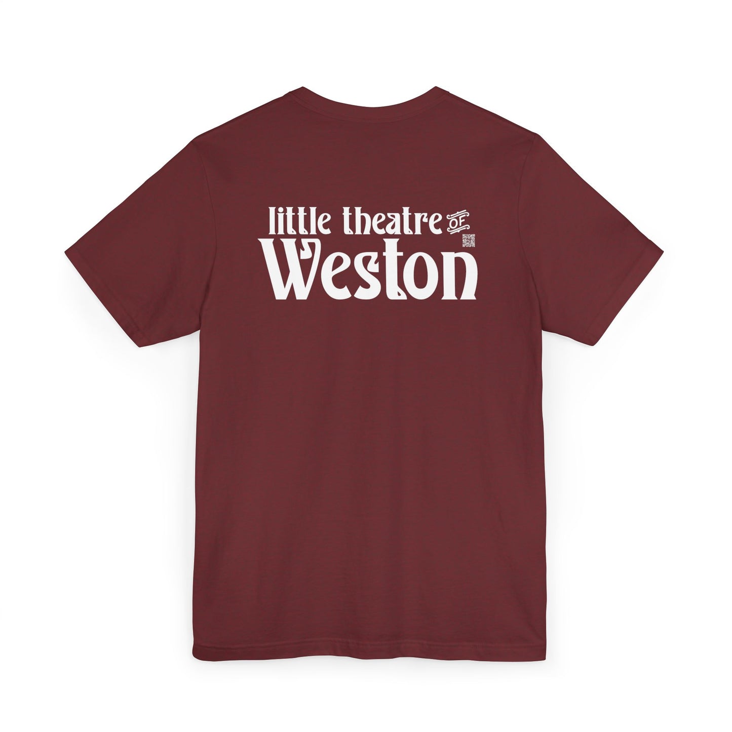 LTW White Monogram Unisex Jersey T-Shirt