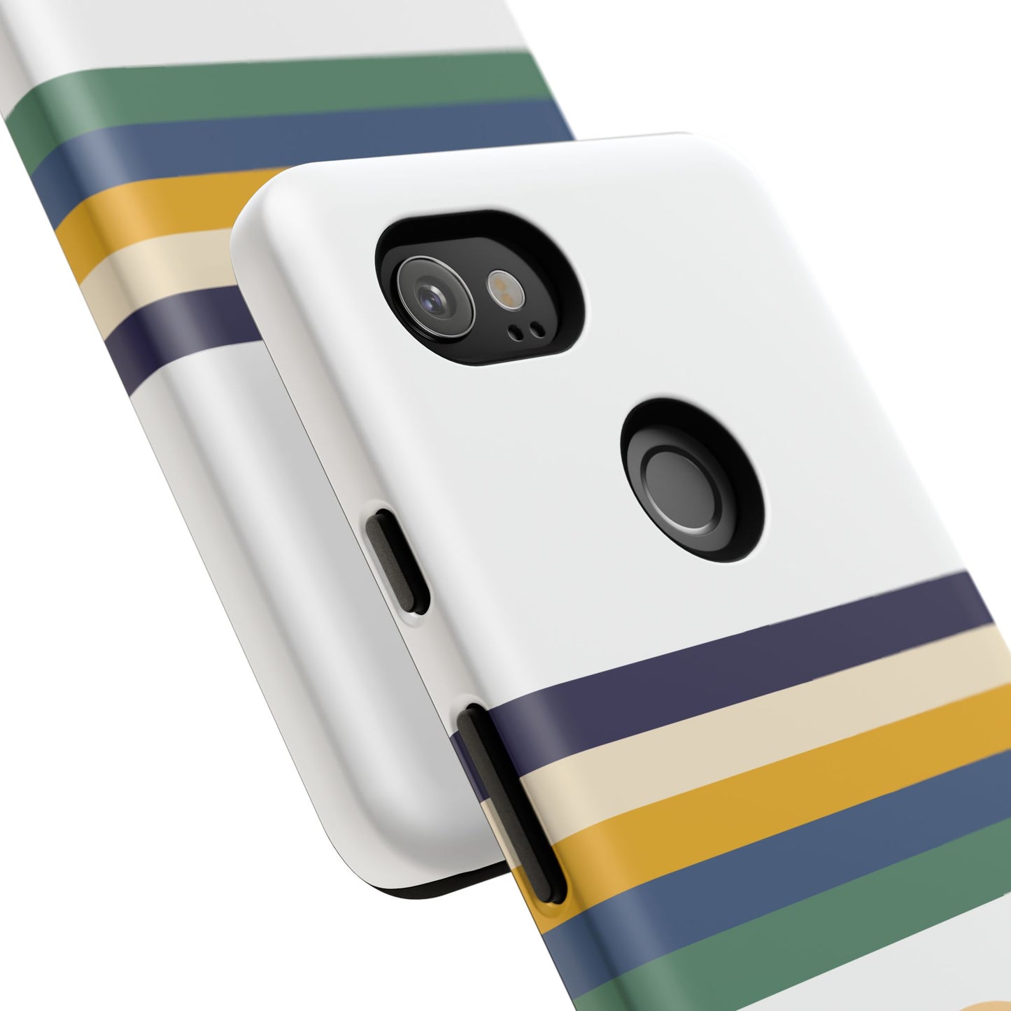 LTW Color Stripe and Monogram Tough Phone Case - Google Pixel