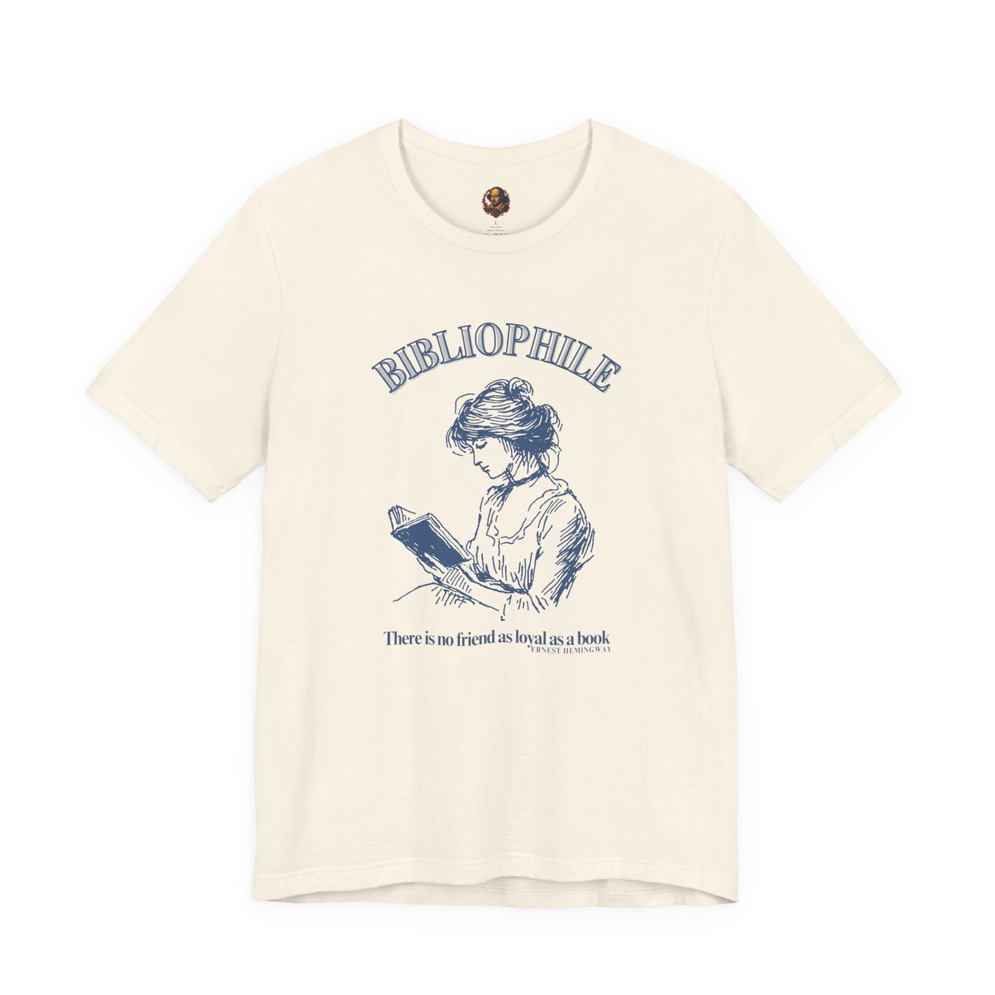 Bibliophile Unisex Tee - Alternate Shirt Type
