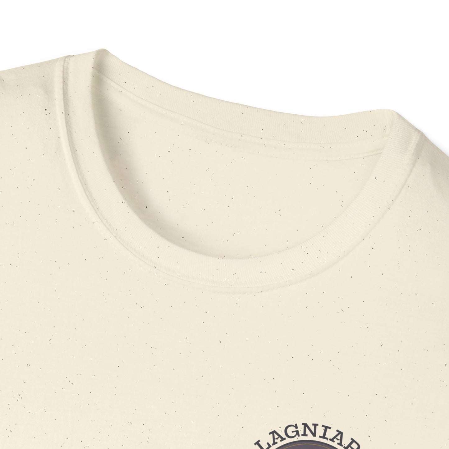 Lagniappe Entertainment Dark Color Logo - Unisex Jersey Tee, Casual Tee, Graphic T-Shirt, Unique Gift, Birthday Gift, Music Festival Apparel