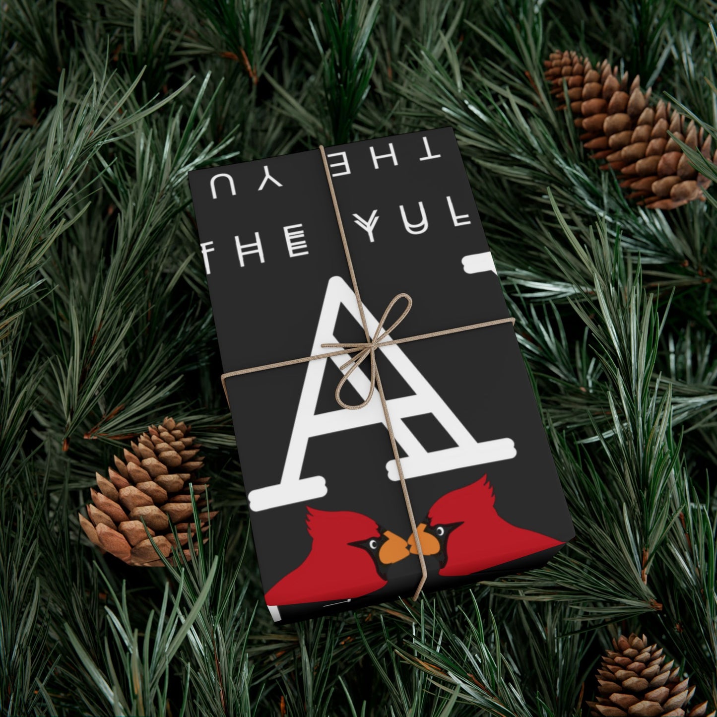 Make the Yuletide Gay Gift Wrap Paper