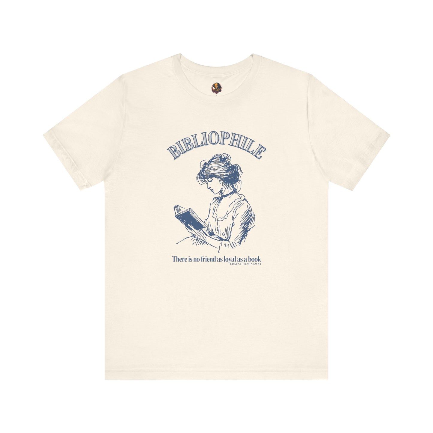 Bibliophile Unisex Tee - Alternate Shirt Type