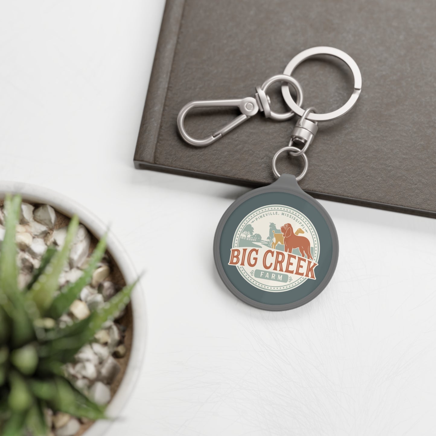 Big Creek Farm Keyring Tag