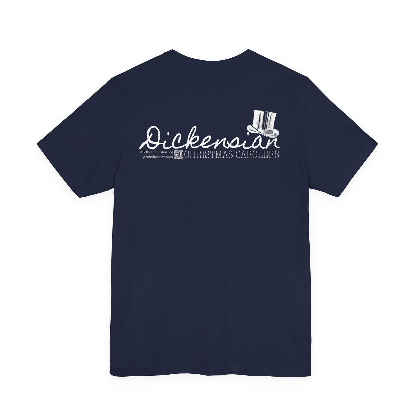 Dickensian Christmas Carolers Unisex Tee