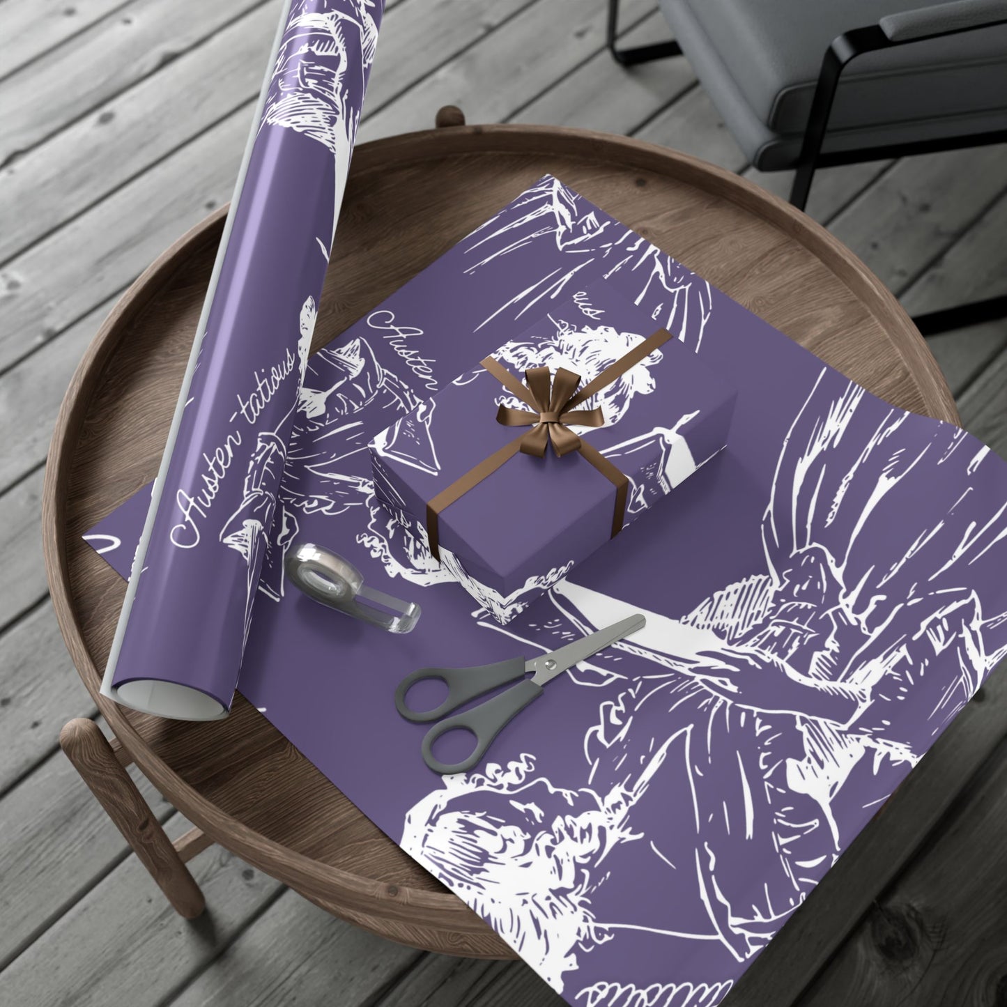 Austen-tatious Gift Wrap Paper