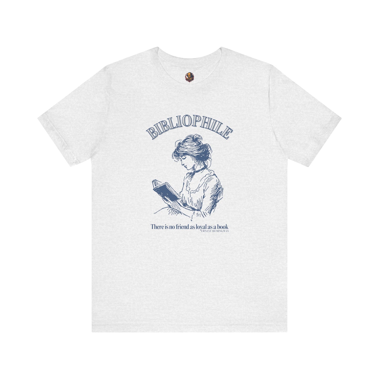 Bibliophile Unisex Tee - Alternate Shirt Type