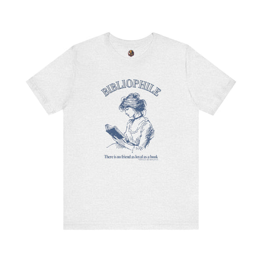 Bibliophile Unisex Tee - Alternate Shirt Type