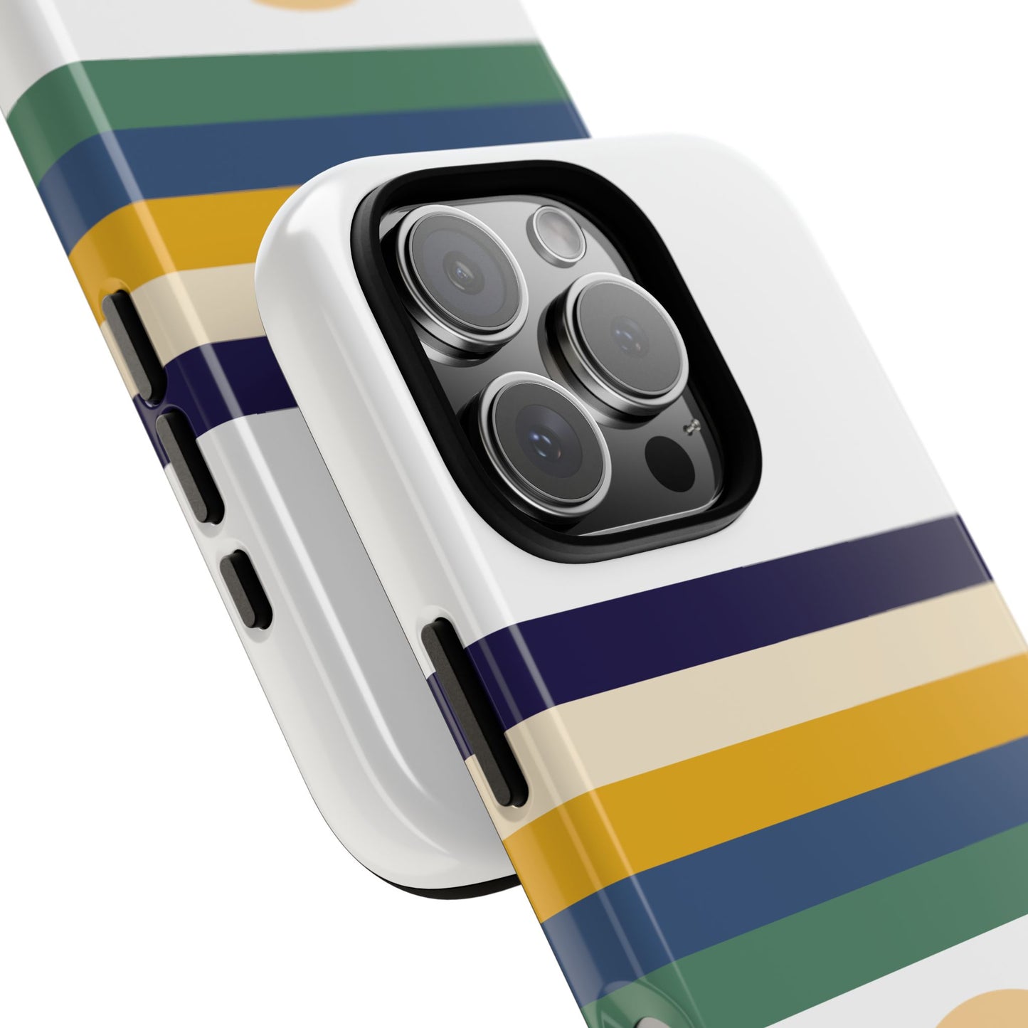 LTW Color Stripe and Monogram Tough Phone Case - iPhone