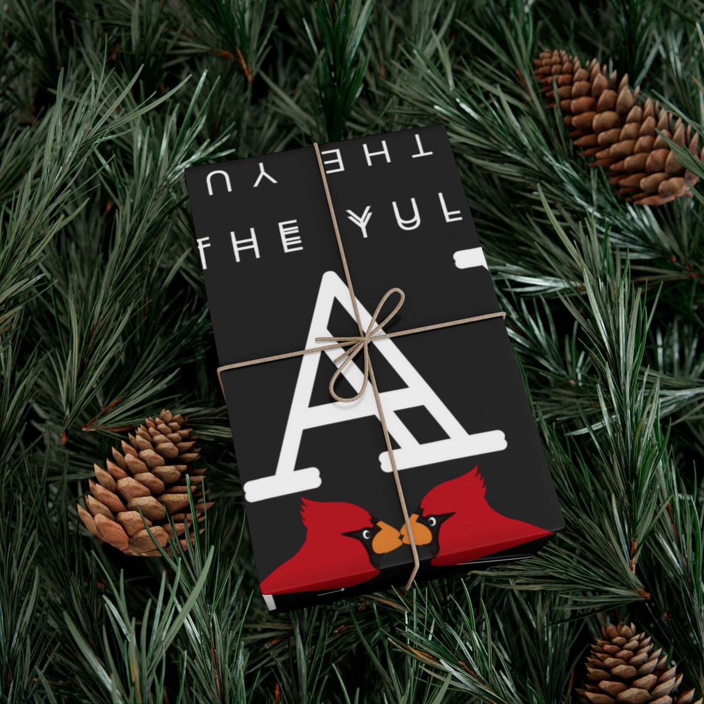 Make the Yuletide Gay Gift Wrap Paper