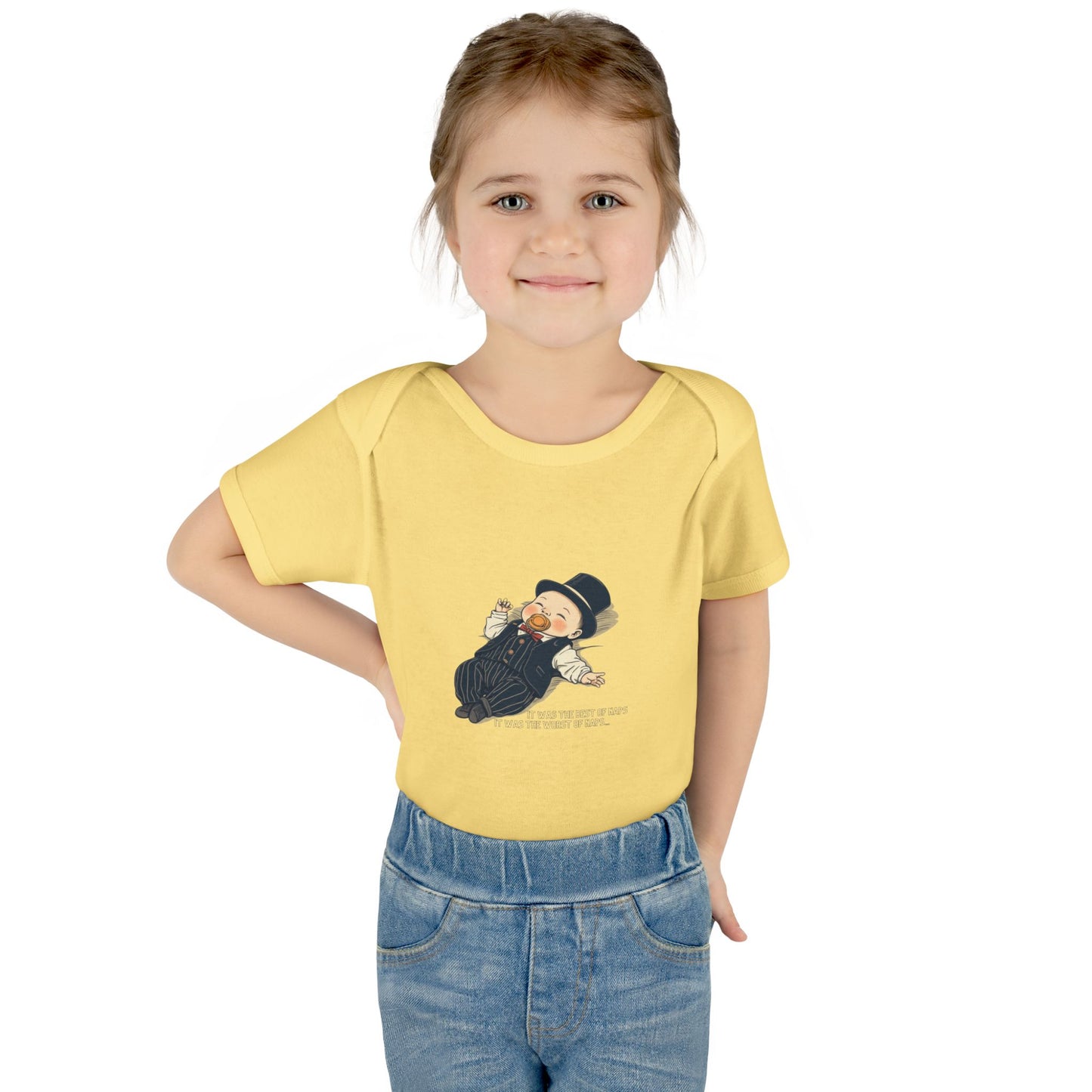 Little Dickens Words Infant Onesie