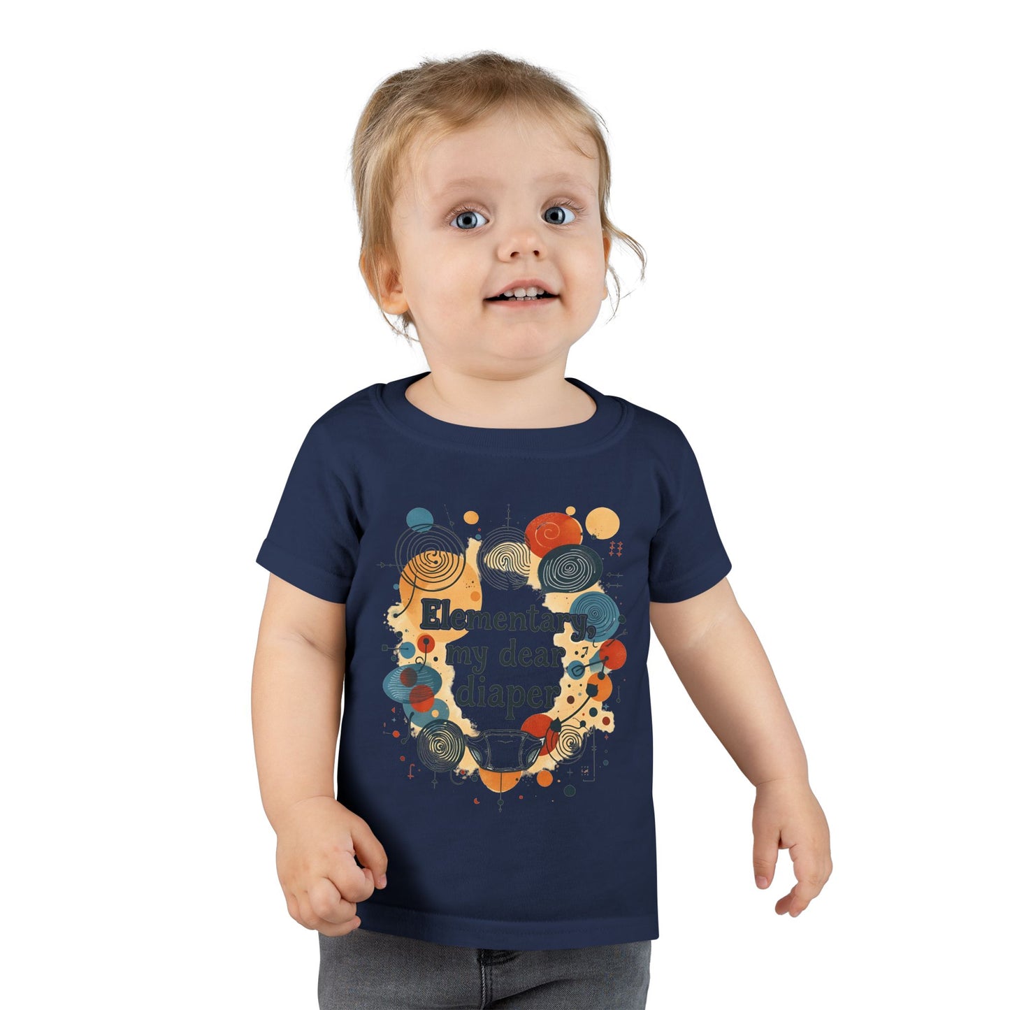 Elementary, My Dear Diaper Toddler Tee