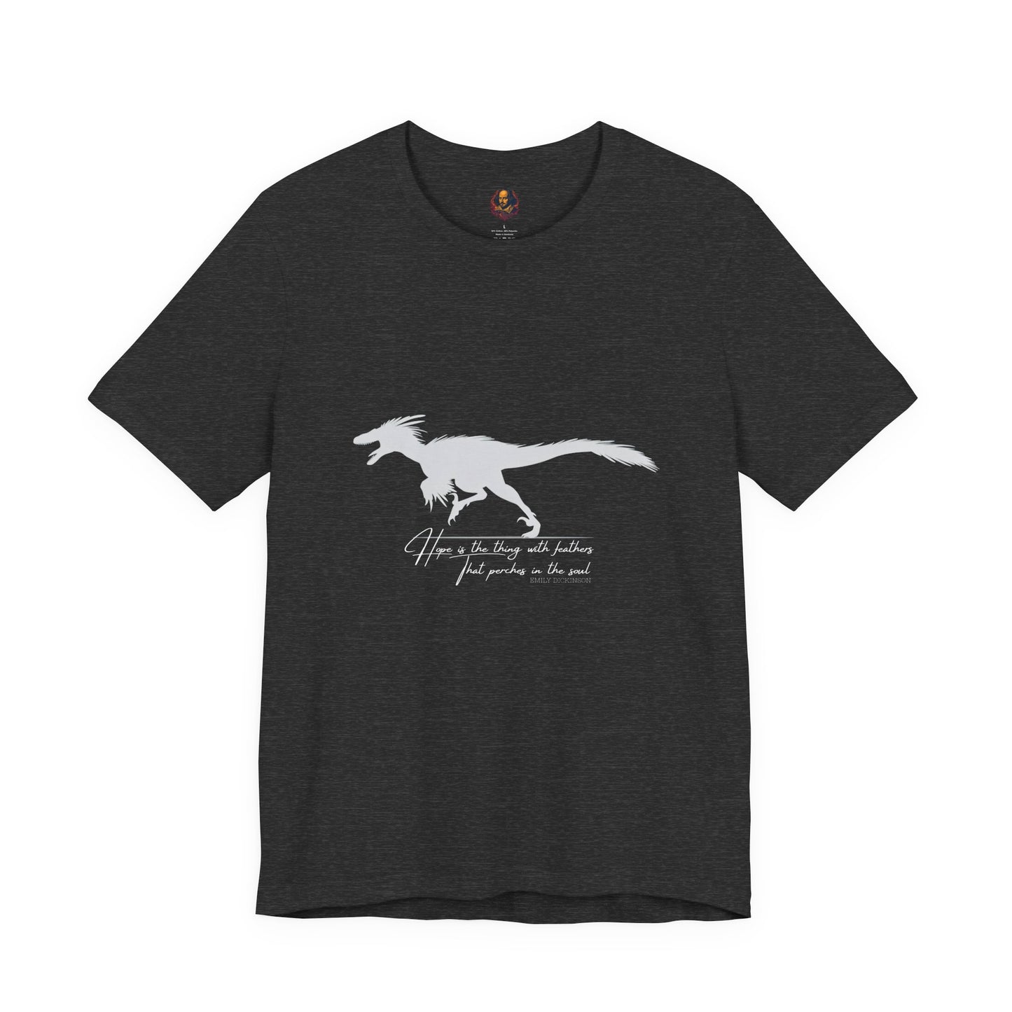 Hope is the thing with feathers Unisex Tee