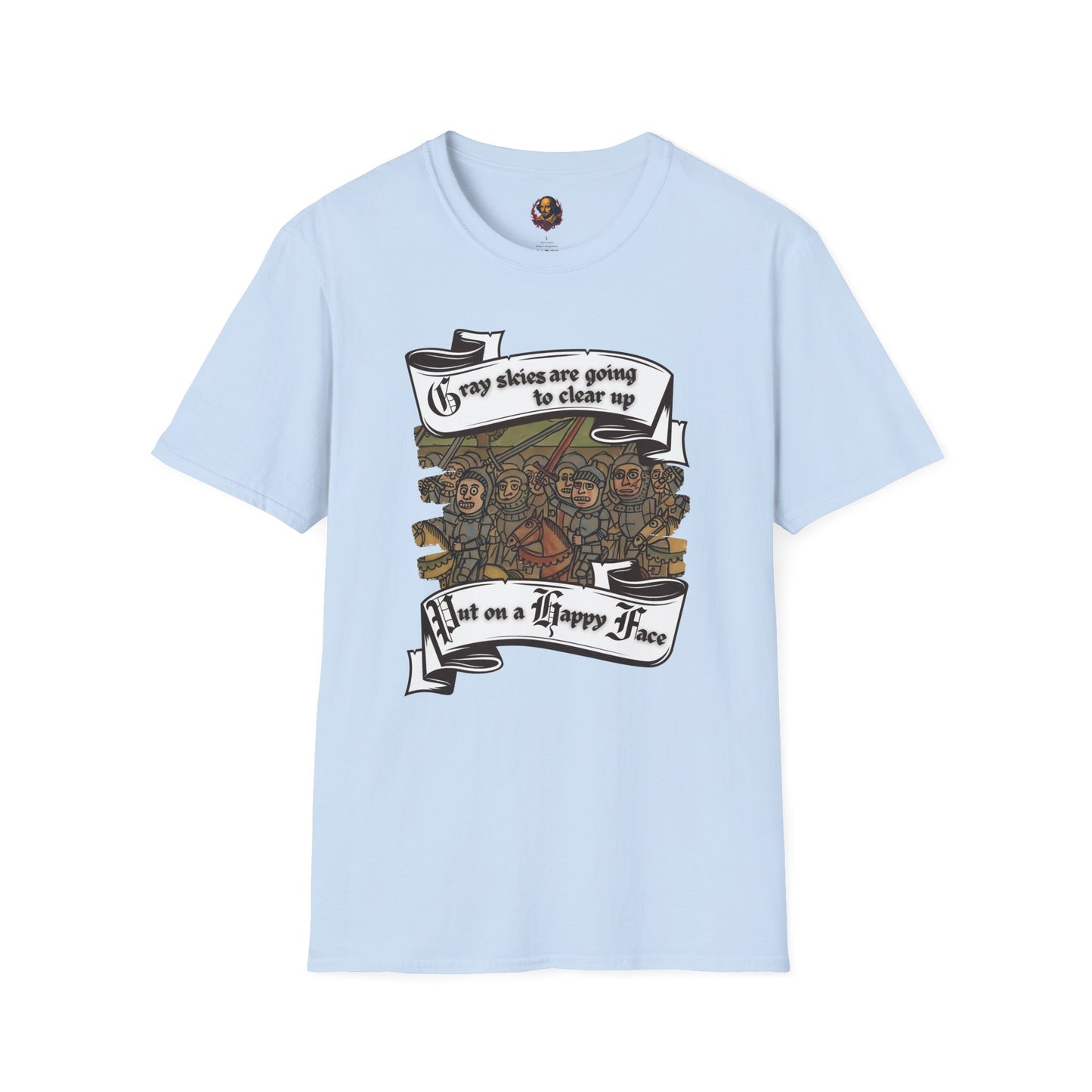 Put on a Happy Face Softstyle Unisex Tee