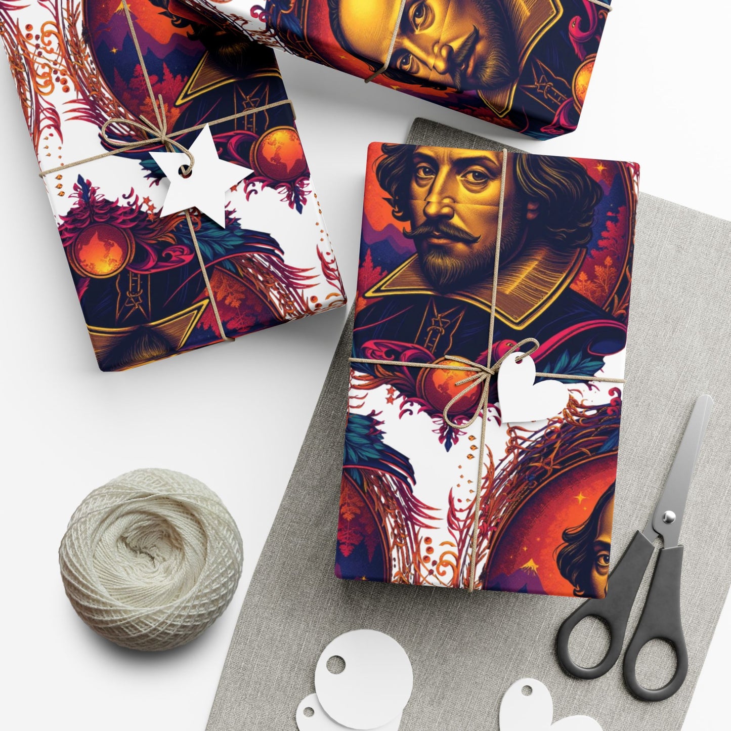 Shakespeare Gift Wrap Paper