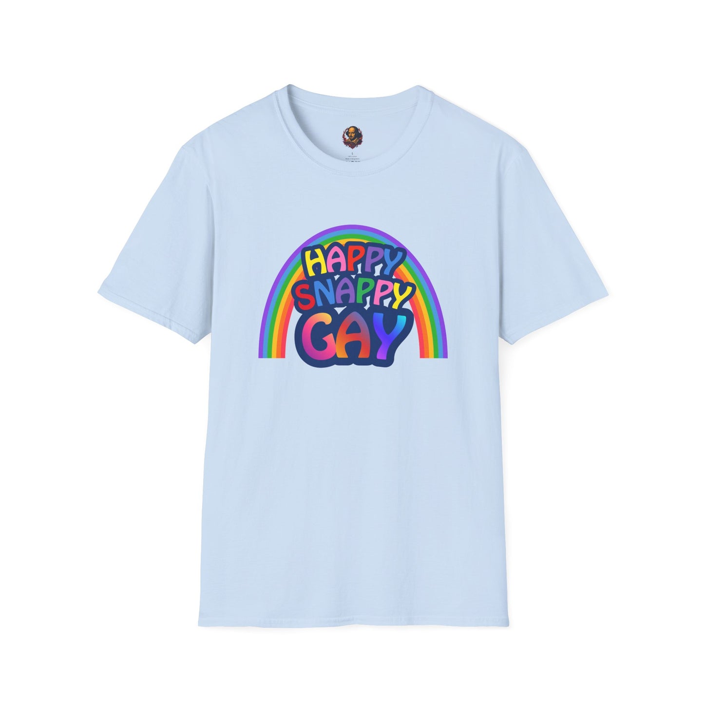 Happy Snappy Gay Rainbow Unisex Tee