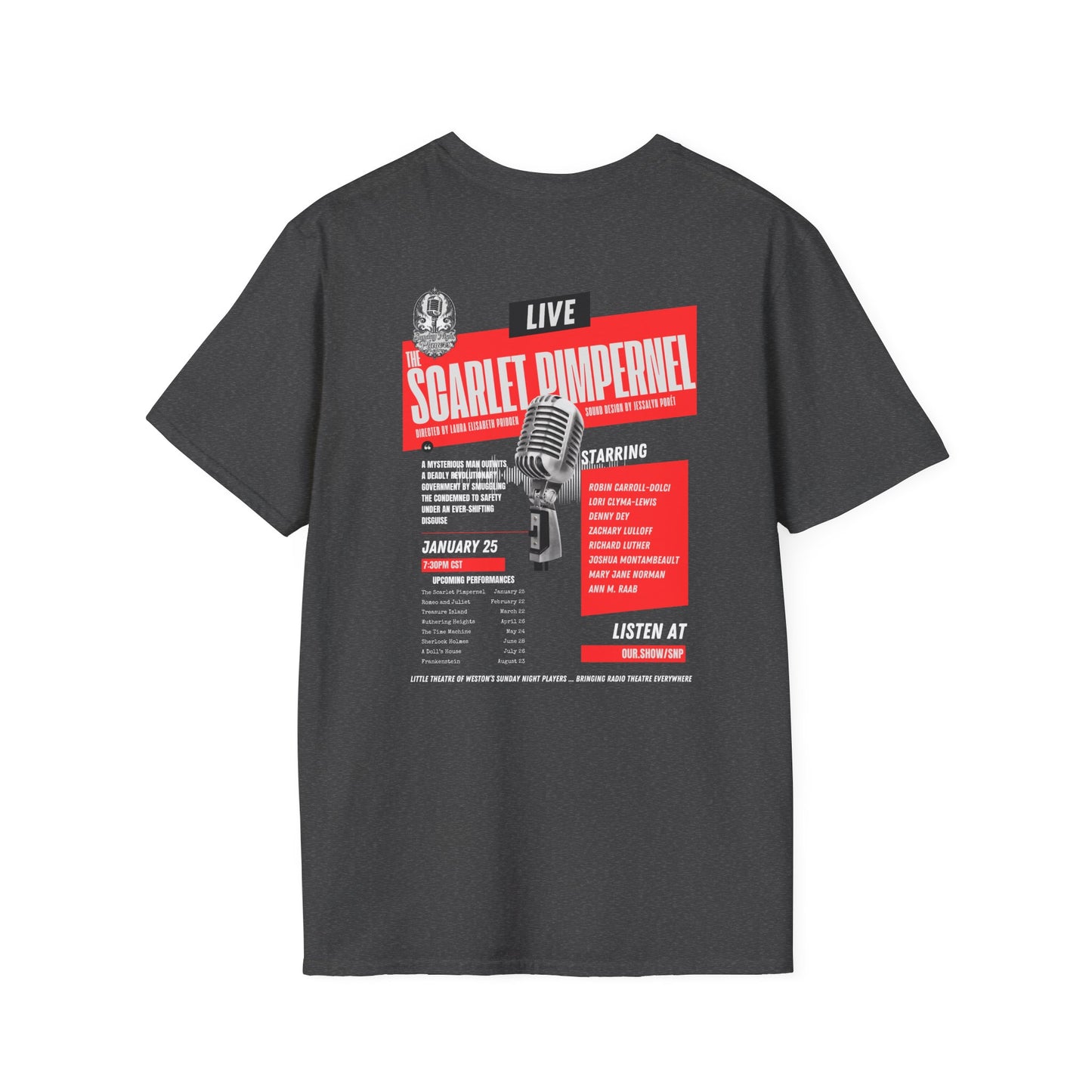 2026 SNP Scarlet Pimpernel Unisex Tee