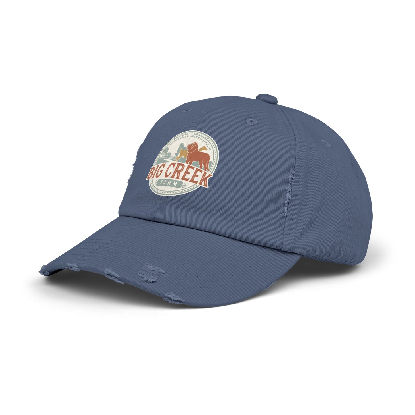 Big Creek Farm Unisex Distressed Cap