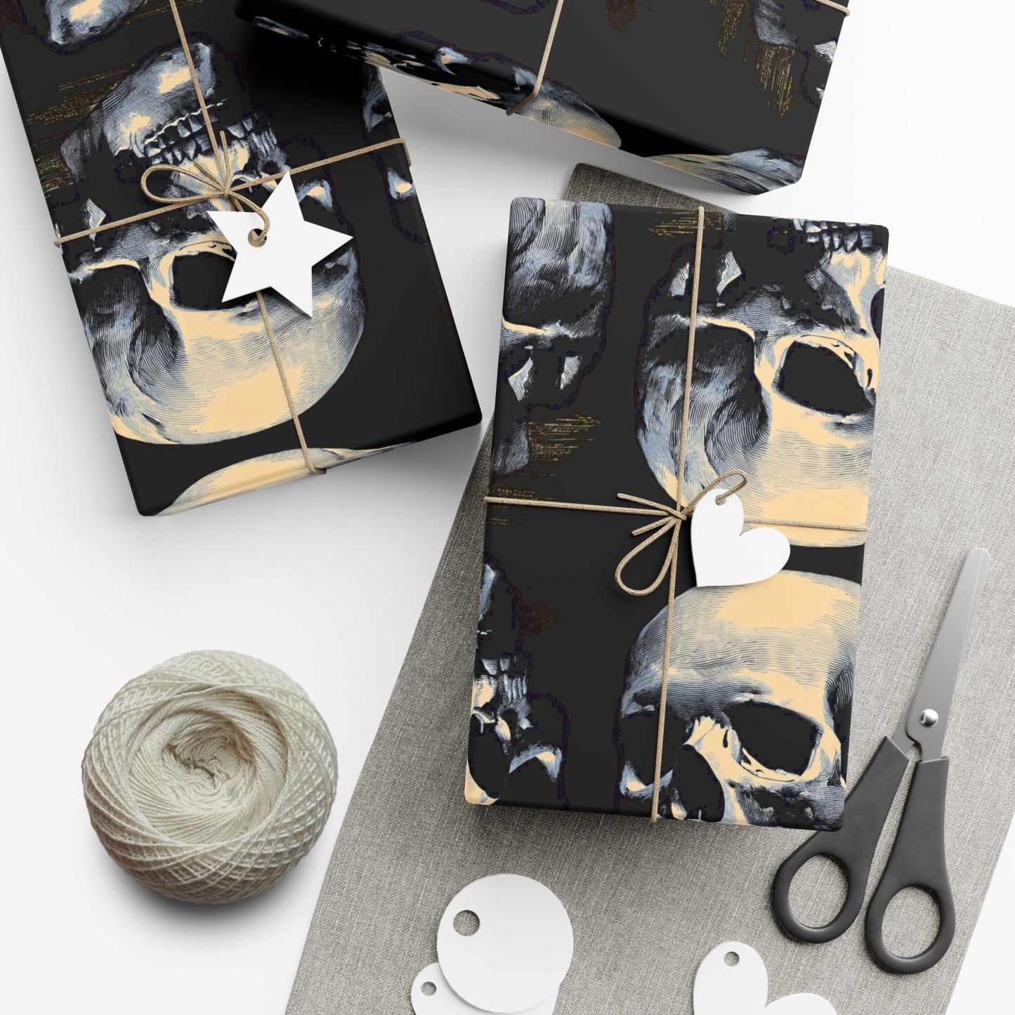 Skull Gift Wrap Paper