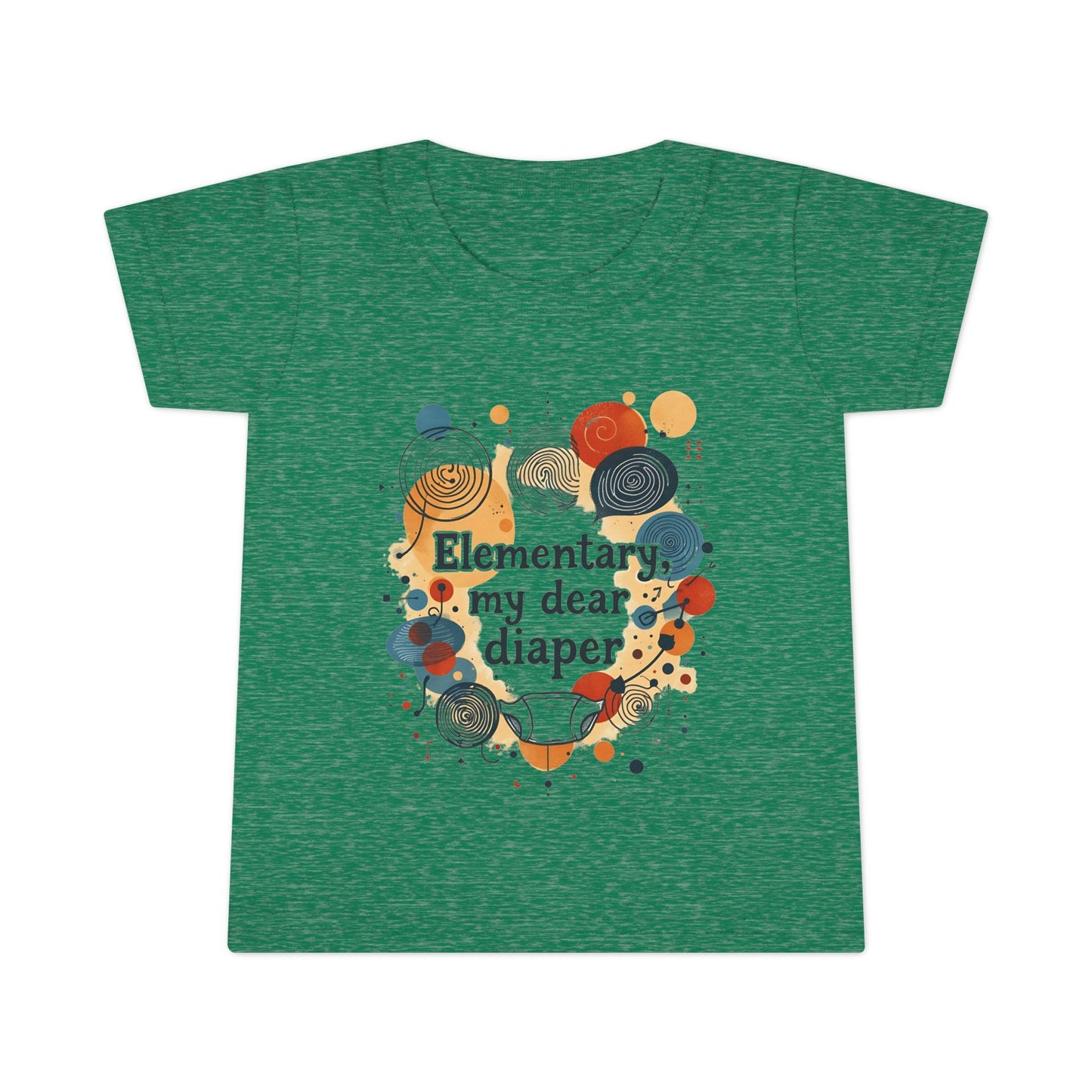 Elementary, My Dear Diaper Toddler Tee
