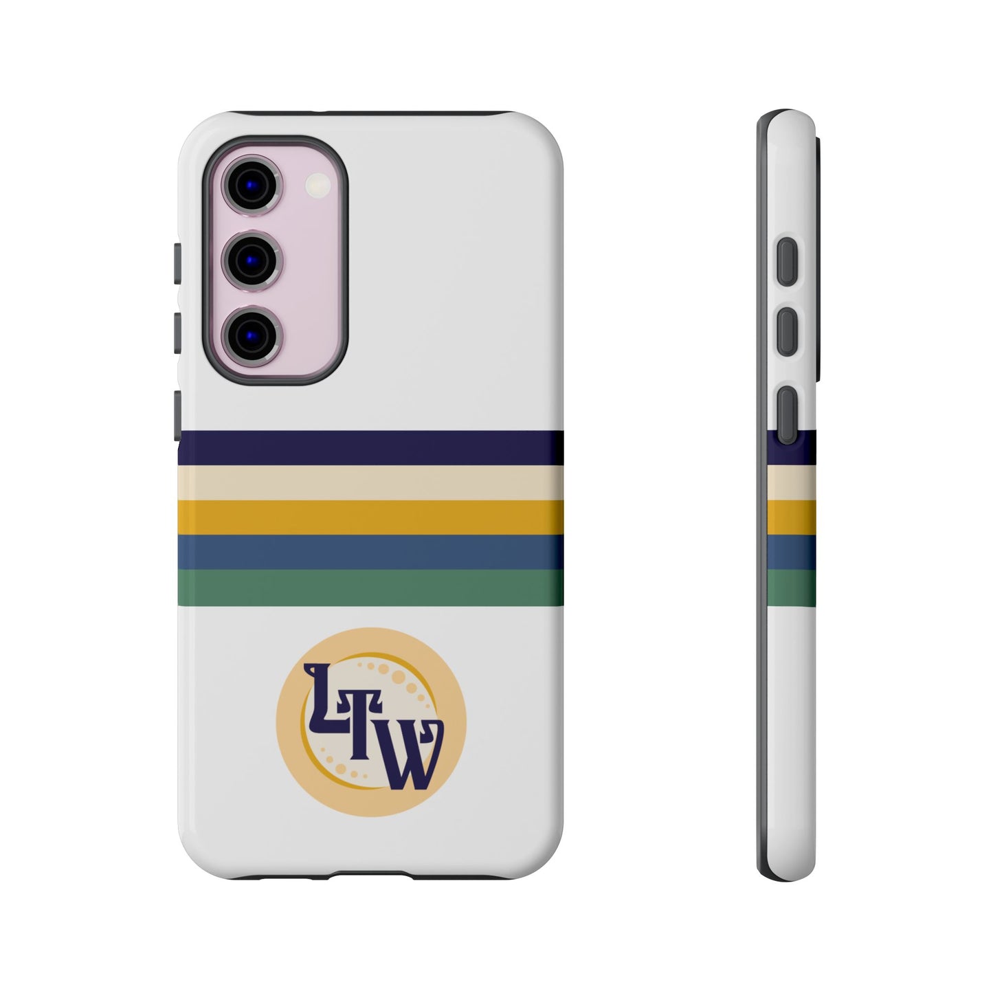 LTW Color Stripe and Monogram Tough Phone Case - Samsung