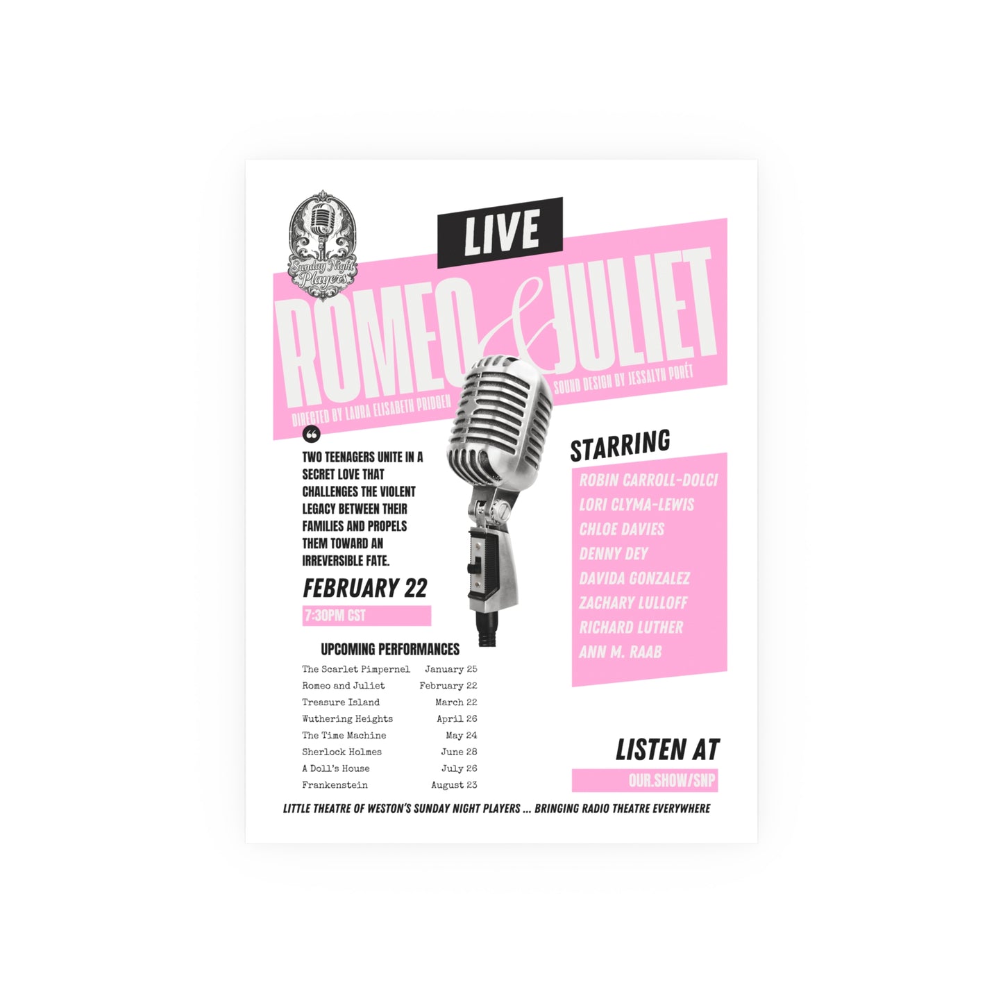 2026 SNP Romeo+Juliet Poster