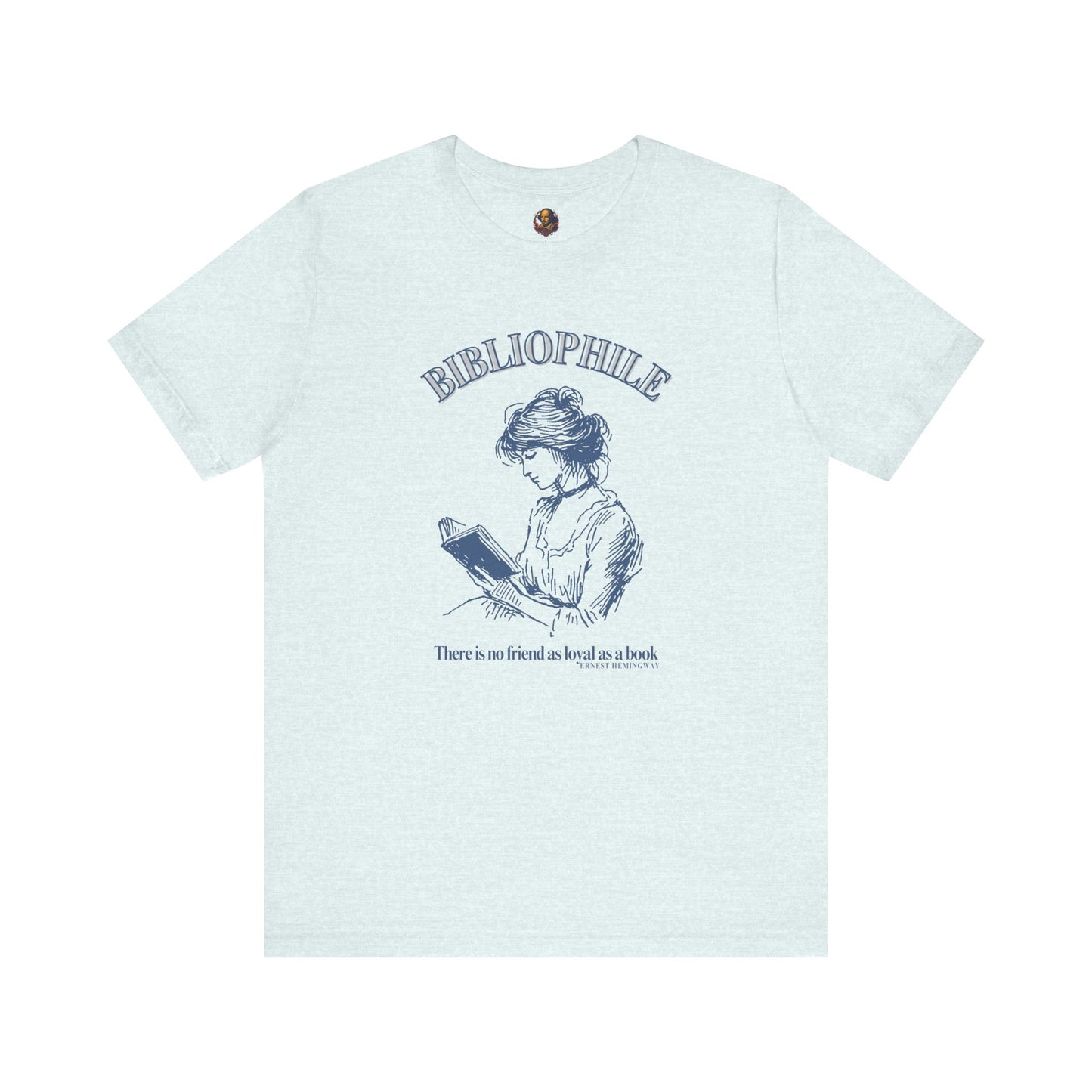 Bibliophile Unisex Tee - Alternate Shirt Type