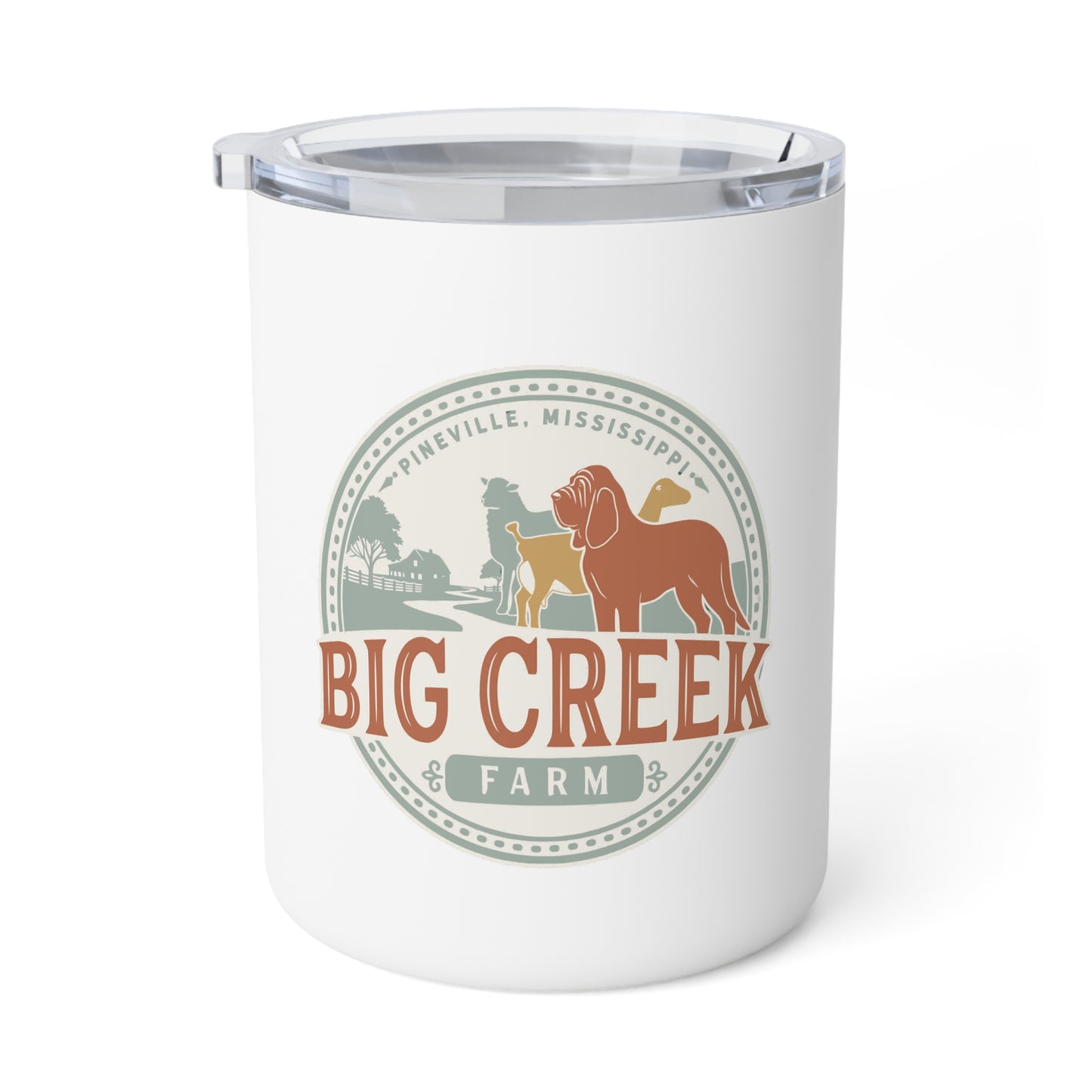 Big Creek Farm Insulated Coffee Mug, 10oz