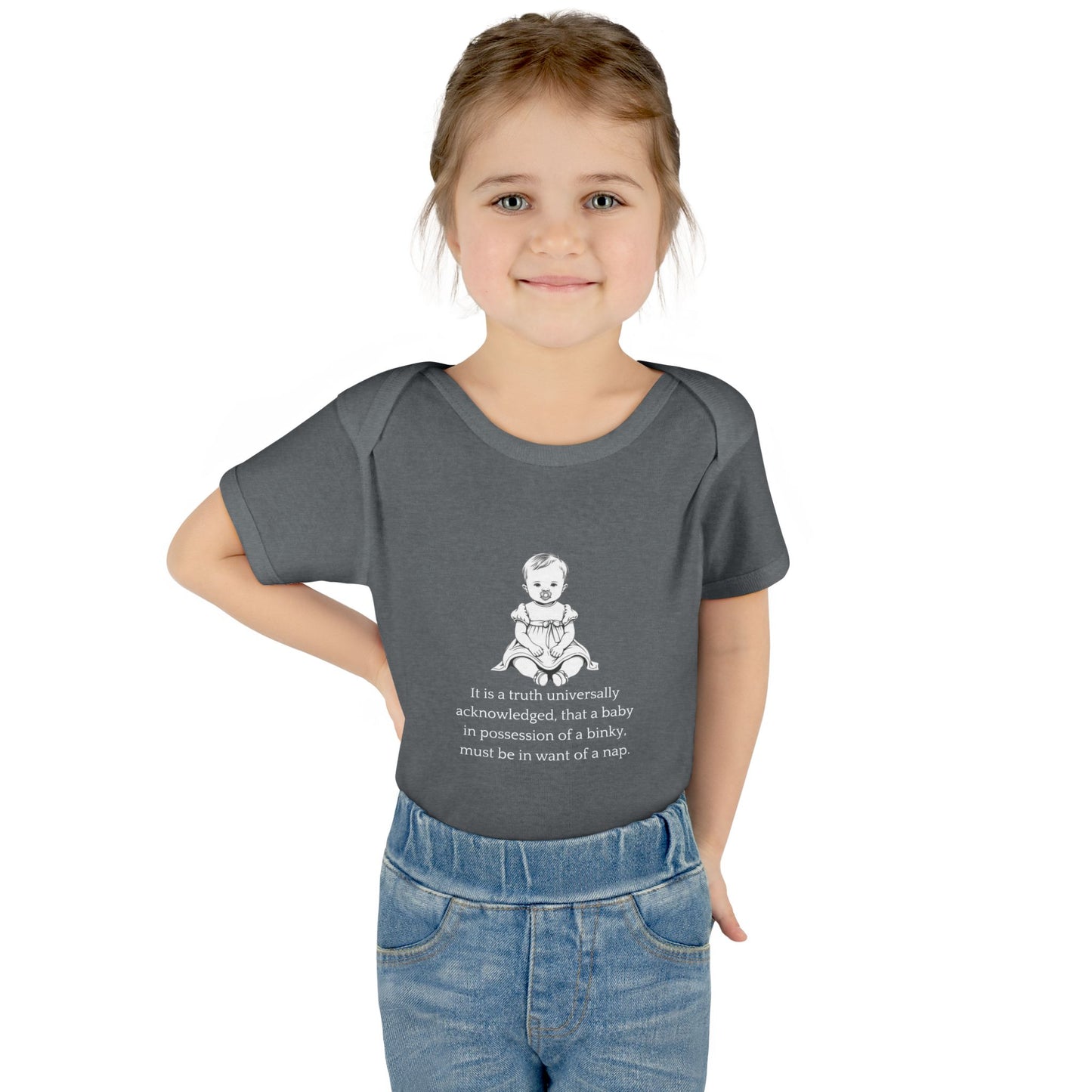 Little Jane Words Infant Onesie