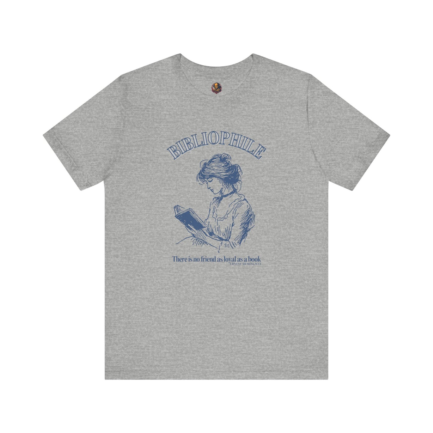 Bibliophile Unisex Tee - Alternate Shirt Type