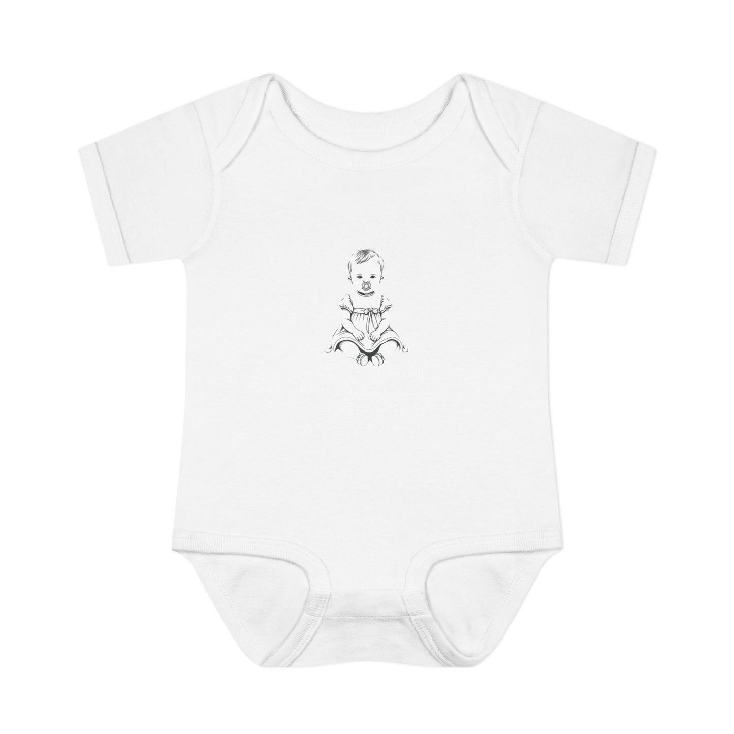 Little Jane Words Infant Onesie