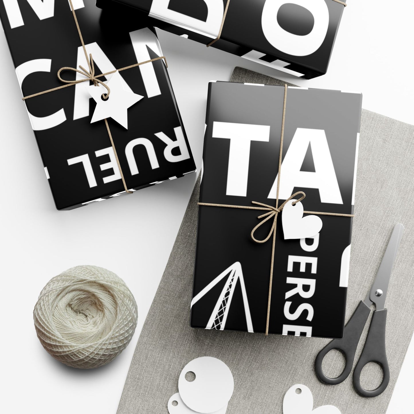 Motivational Gift Wrap Paper