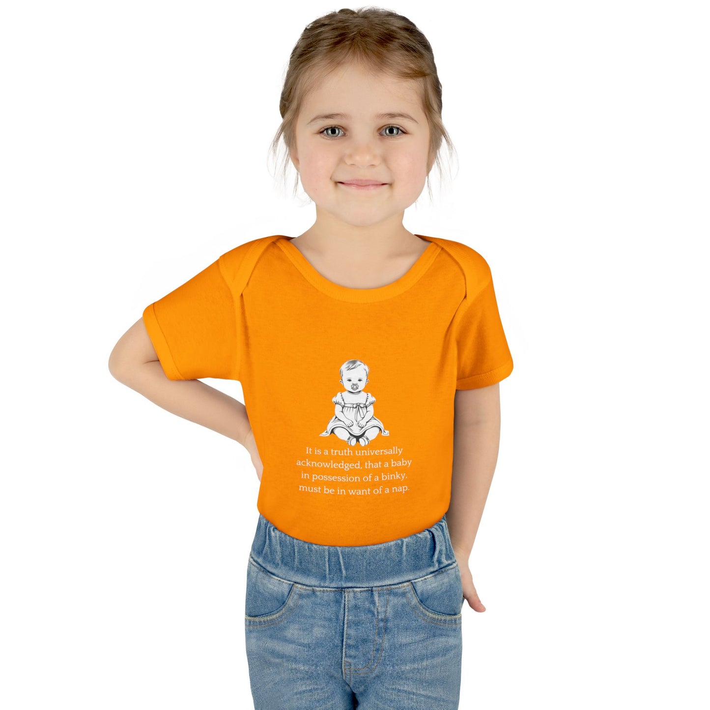 Little Jane Words Infant Onesie