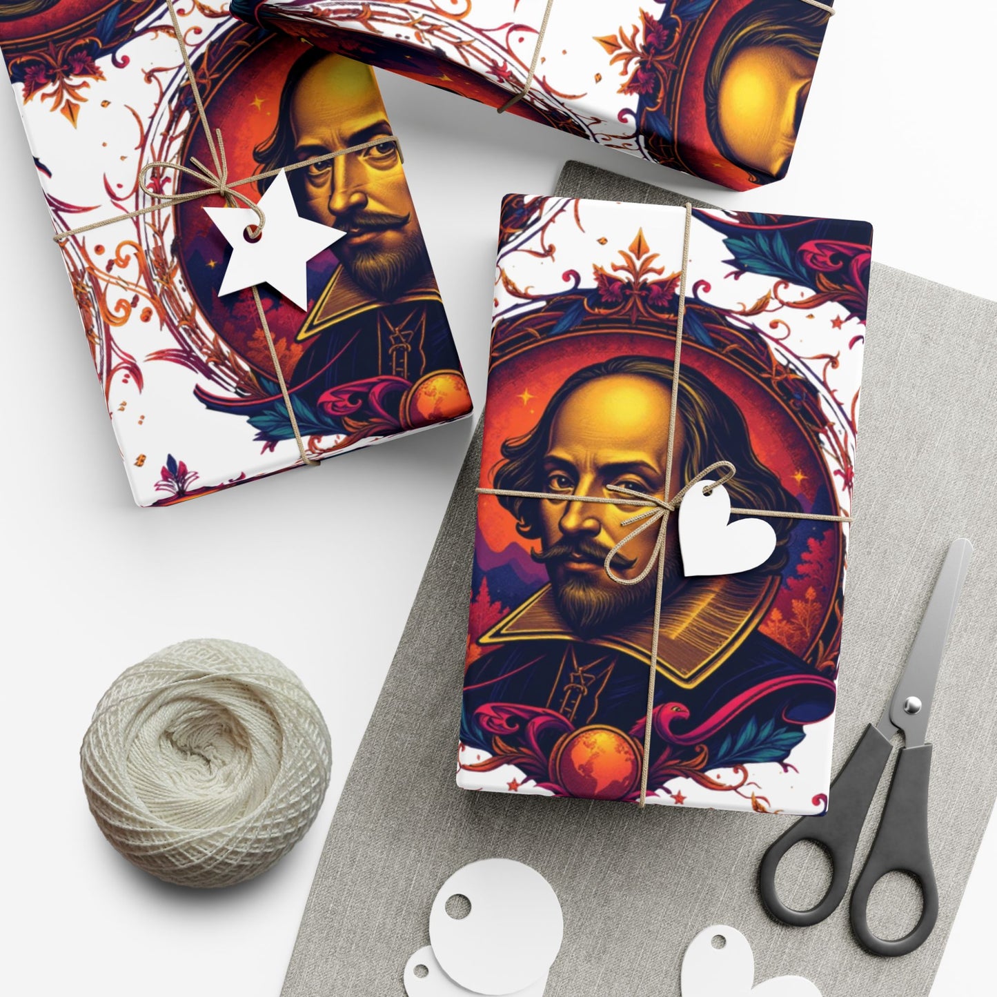 Shakespeare Gift Wrap Paper