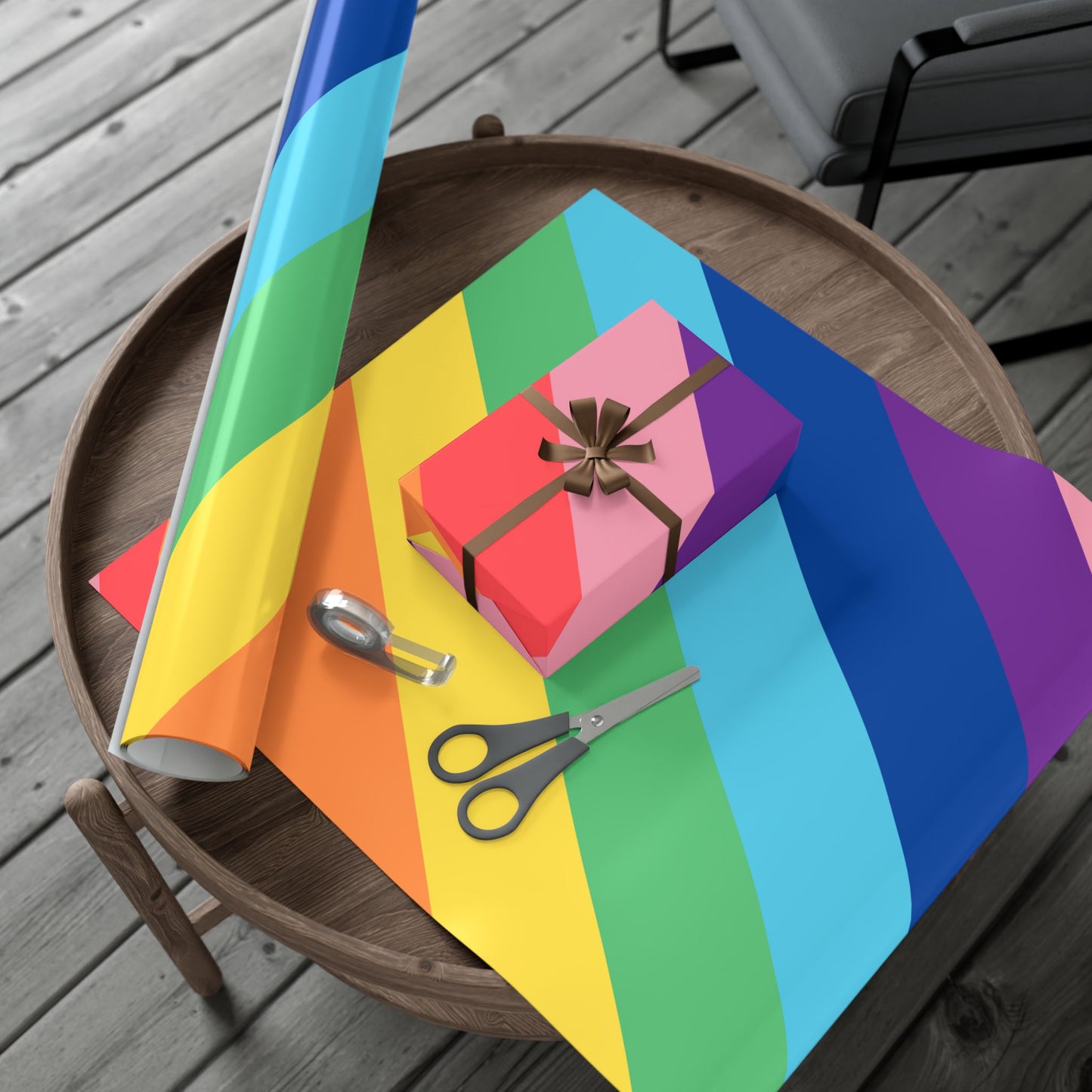 Rainbow Gift Wrap Paper