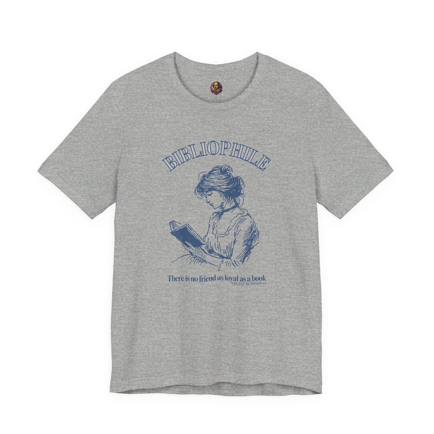 Bibliophile Unisex Tee - Alternate Shirt Type