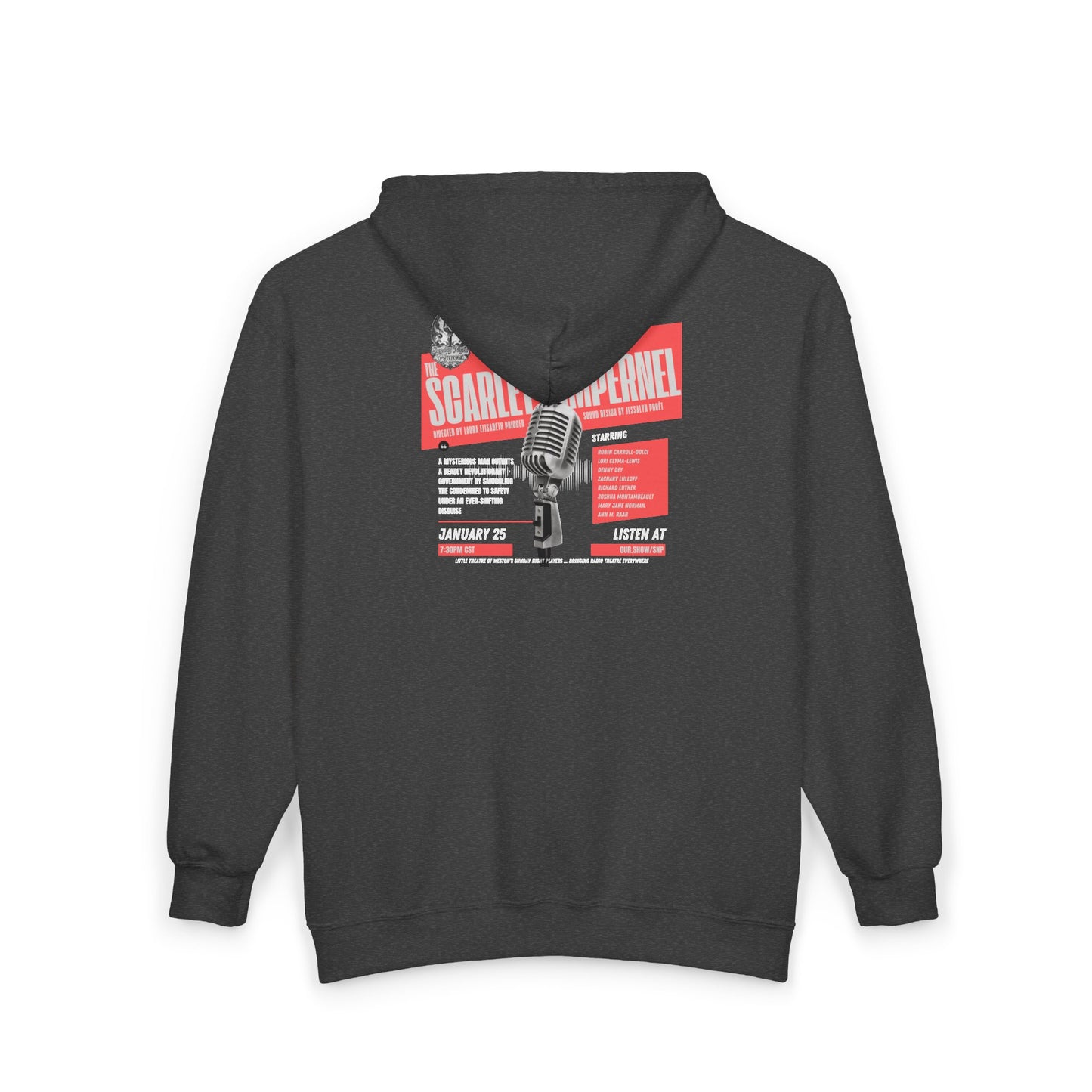 2026 SNP Scarlet Pimpernel Unisex Zipper Hoodie