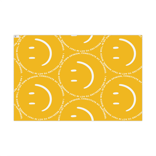 Jane Austen Quote Gift Wrap Paper